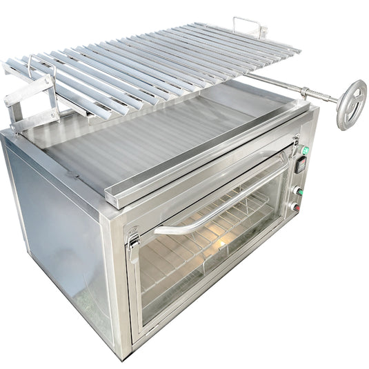 Parrilla Empotrable con Horno Tipo Caja China - Modelo Broker 1100