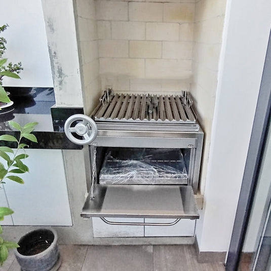 Parrilla Empotrable con Horno Tipo Caja China - Modelo Broker 200