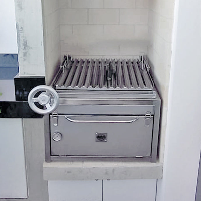 Parrilla Empotrable con Horno Tipo Caja China - Modelo Broker 200