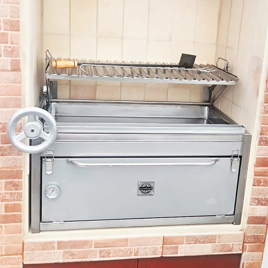 Parrilla Empotrable con Horno Tipo Caja China - Modelo Broker 200