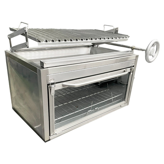 Parrilla Empotrable con Horno Tipo Caja China - Modelo Broker 950