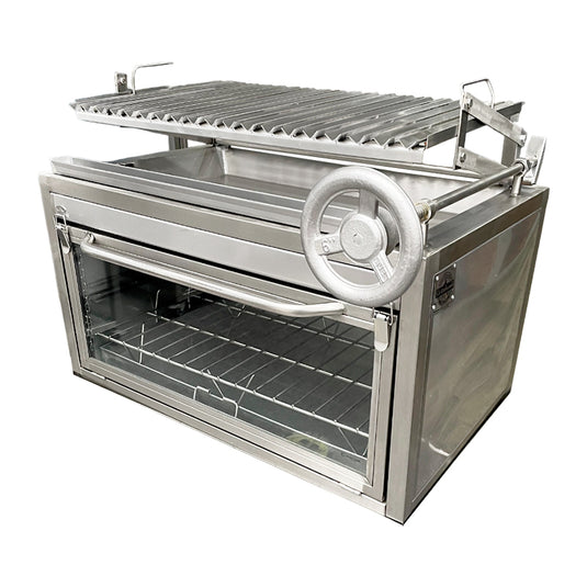 Parrilla Empotrable con Horno Tipo Caja China - Modelo Broker 950