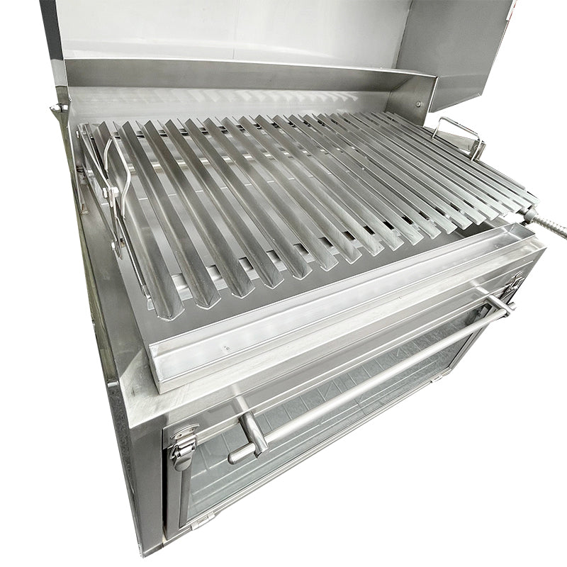 Cargue la imagen en el visor de la galería, Parrilla Empotrable con Horno Tipo Caja China - Modelo Broker 950  Pro
