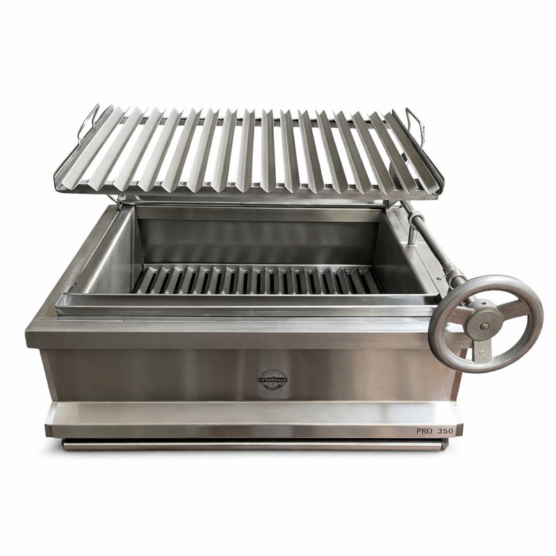 Cargue la imagen en el visor de la galería, Parrilla Empotrable Pro 350 — La Carbonera Grill (70×50×25 cm)
