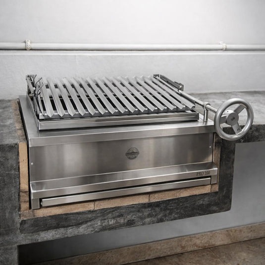 Parrilla Empotrable Pro 350 — La Carbonera Grill (70×50×25 cm)