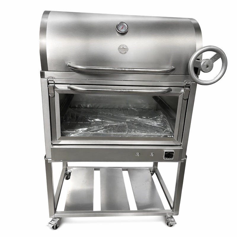 Cargue la imagen en el visor de la galería, Parrilla Movible con Caja China Broker Master — La Carbonera Grill (AISI 304)
