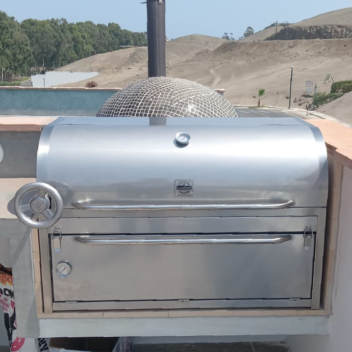 Parrilla Empotrable con Horno Tipo Caja China - Modelo Broker 300