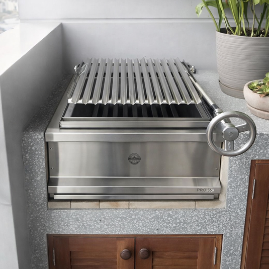 Parrilla Empotrable Pro 350 — La Carbonera Grill (70×50×25 cm)