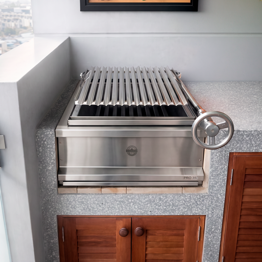 Parrilla Empotrable Pro 350 — La Carbonera Grill (70×50×25 cm)