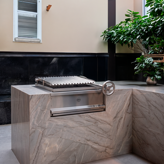 Parrilla Empotrable Pro 350 — La Carbonera Grill (70×50×25 cm)