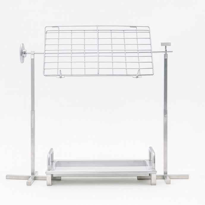 Rejilla Asadora para Chancho al Palo – 60 × 40 × 100 cm | La Carbonera Grill