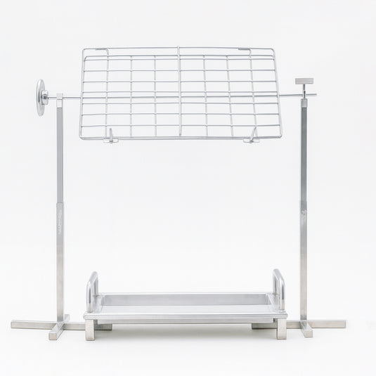 Rejilla Asadora para Chancho al Palo – 60 × 40 × 100 cm | La Carbonera Grill